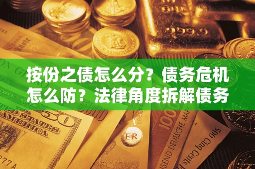 北京按份之债怎么分？债务危机怎么防？法律角度拆解债务分配与风险自保指南