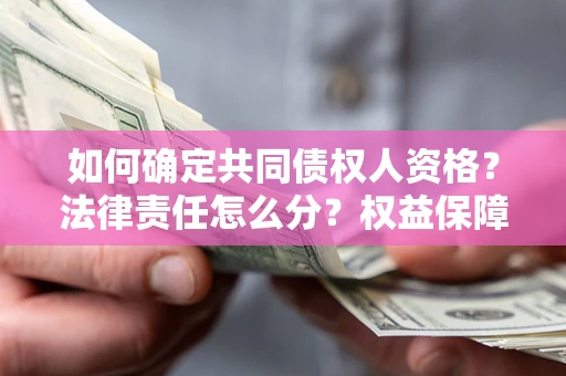 北京如何确定共同债权人资格？法律责任怎么分？权益保障技巧揭秘！
