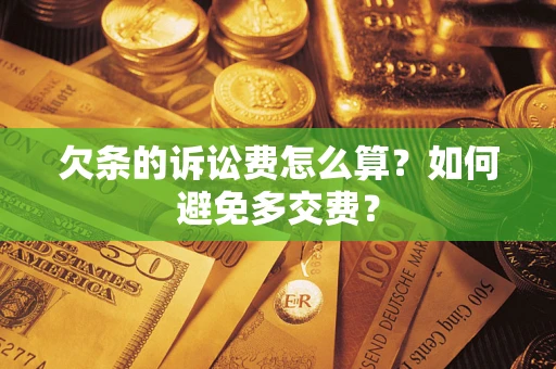 北京欠条的诉讼费怎么算？如何避免多交费？
