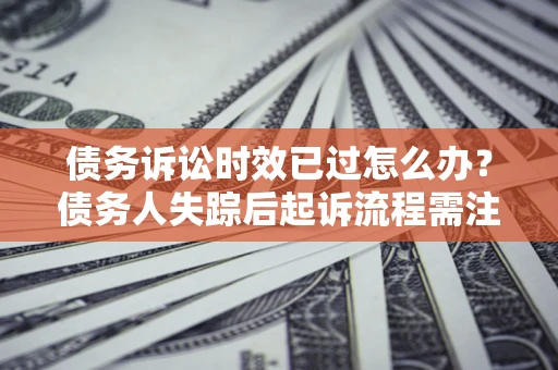 北京债务诉讼时效已过怎么办？债务人失踪后起诉流程需注意什么？