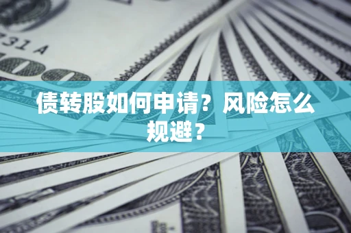 北京债转股如何申请？风险怎么规避？