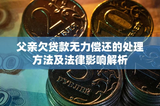 北京父亲欠贷款无力偿还的处理方法及法律影响解析