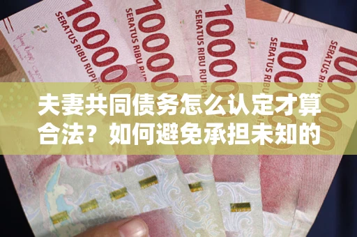 北京夫妻共同债务怎么认定才算合法？如何避免承担未知的债务风险？
